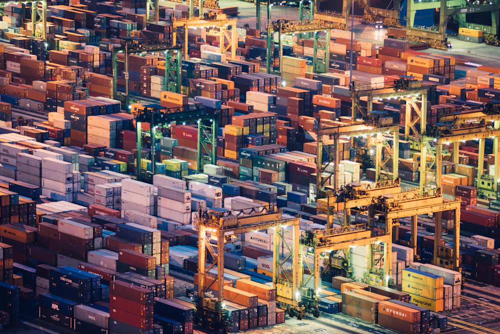 Containerterminal als Motiv für die Analyse von Märkten und Lieferwegen